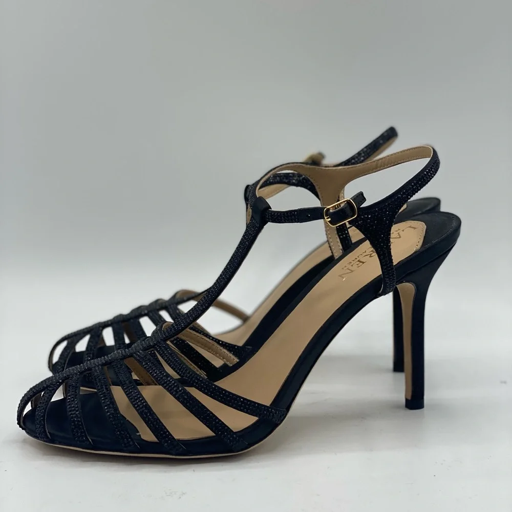 Lauren Makenzie Satin & Crystal‎ Sandal